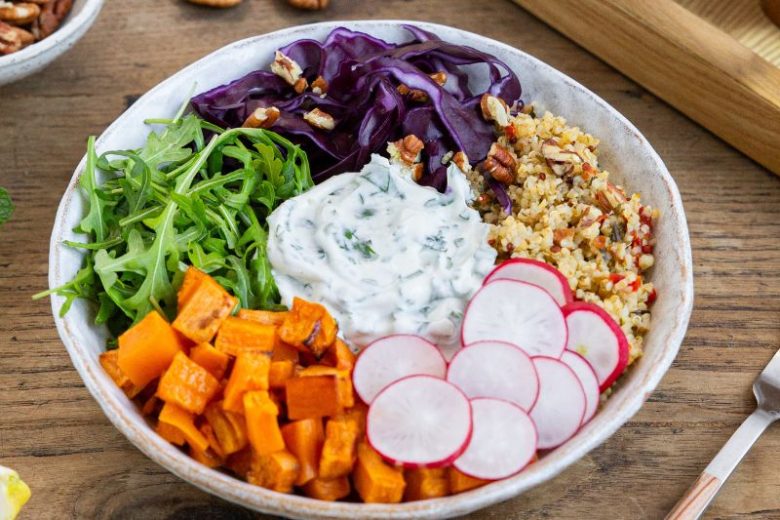 Bowl de légumes au boulgour