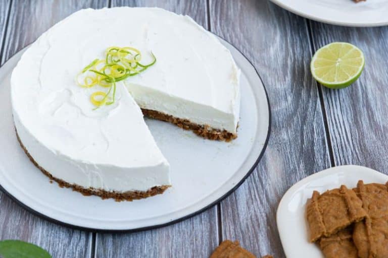 Cheesecake spéculoos et citron vert