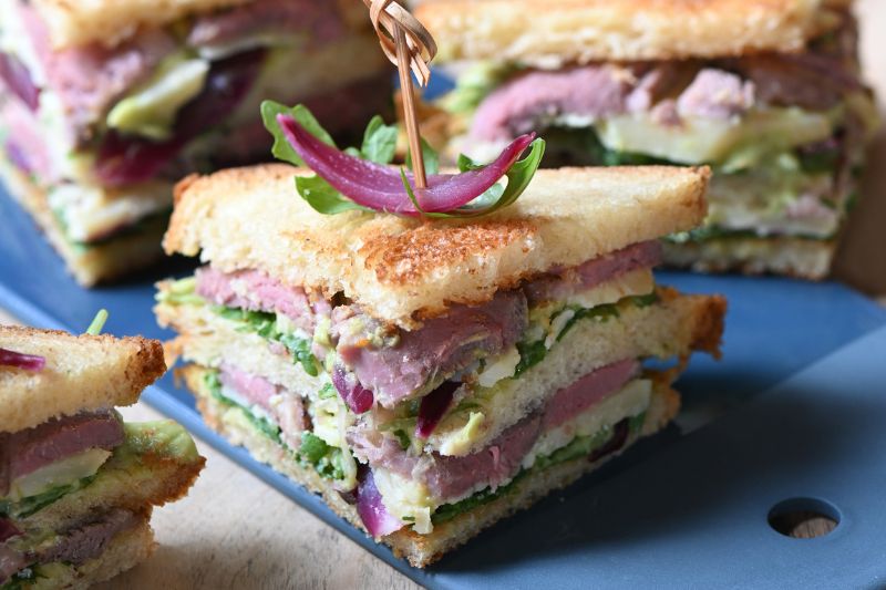 Club sandwich de magret