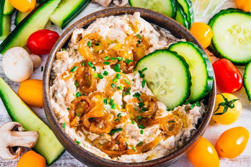 Dip à l’oignon caramélisé