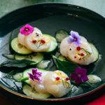 Gravlax de noix de Saint-Jacques