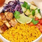 Indian bowl aux coquillettes curry