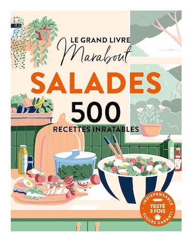 Le grand livre Marabout Salades