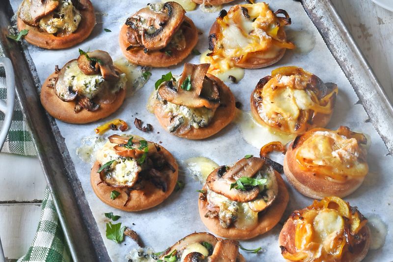 Pizzettes fromagères