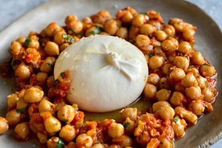 Pois chiches à la Romesco