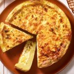 Quiche de pommes de terre aux poireaux