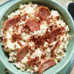 Risotto à la Cancoillotte et crispy de Morteau