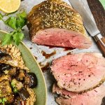 Rôti de gigot d’agneau au zaatar