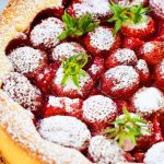 Sablé breton aux fraises