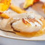 Saint-Jacques et patate douce