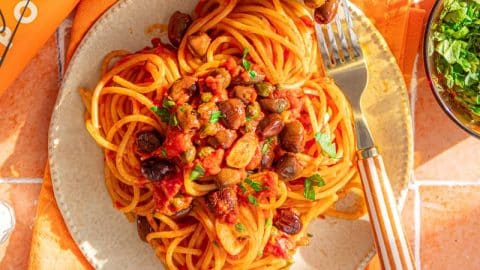 Spaghettis alla puttanesca
