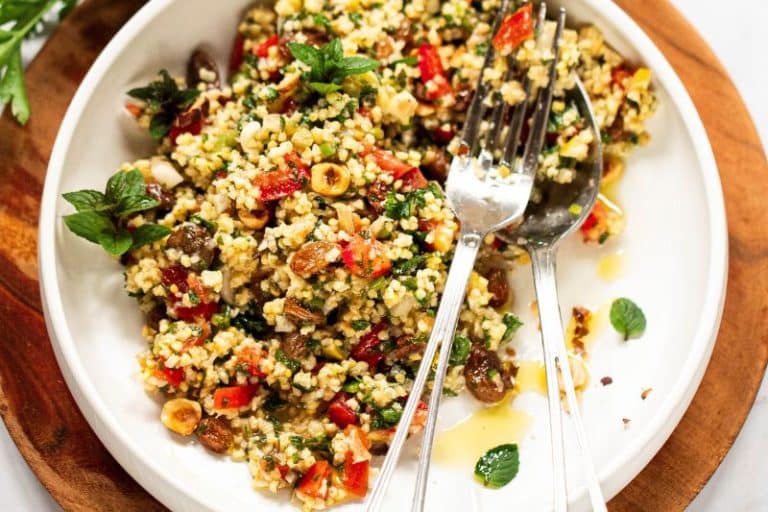 Taboulé de millet au citron confit