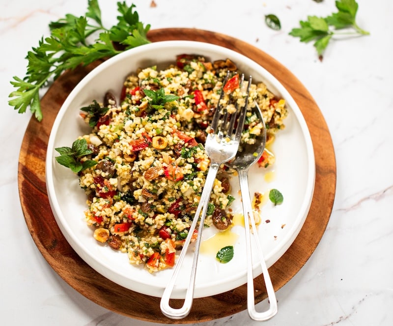 recette Taboulé de millet au citron confit