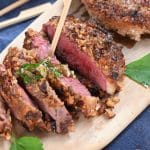 Tournedos de canard croustillants aux noisettes