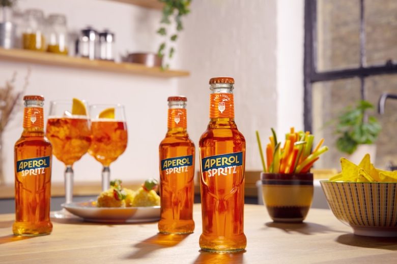 Aperol Spritz prêt à servir