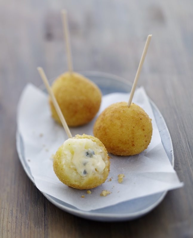 recette de Croquettes au Bresse Bleu