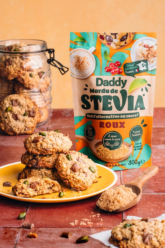 recette Cookies avoine pistaches chocolat