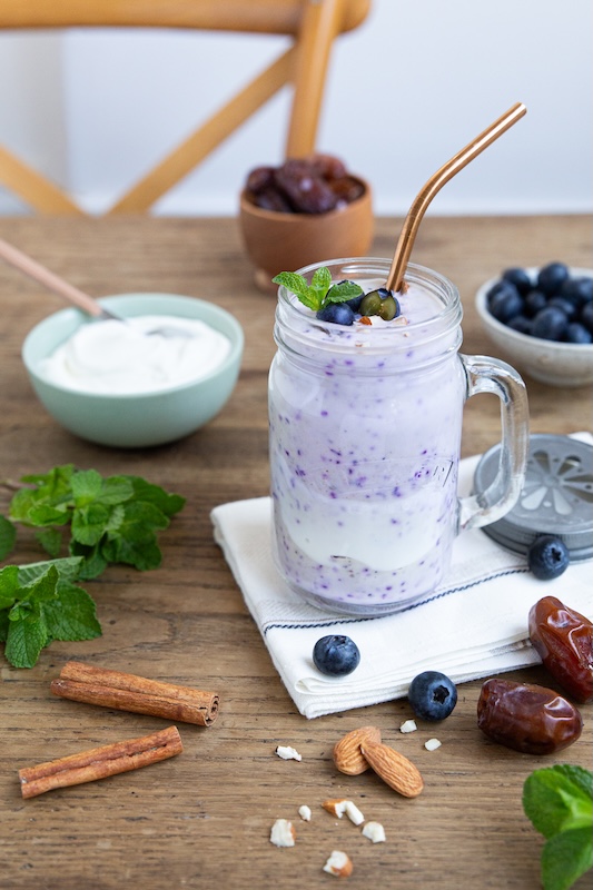 recette de Smoothie de Skyr aux dattes