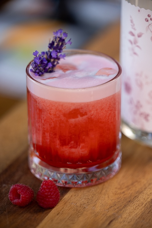 Cocktails gin Roseline Bliss