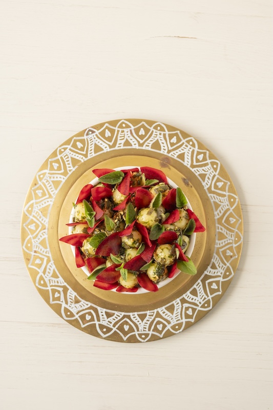 recette de Salade de pommes de terre Bollywood