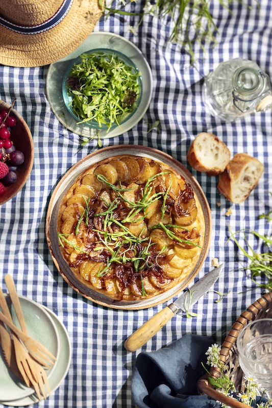 recette de Tatin de primeurs de Noirmoutier