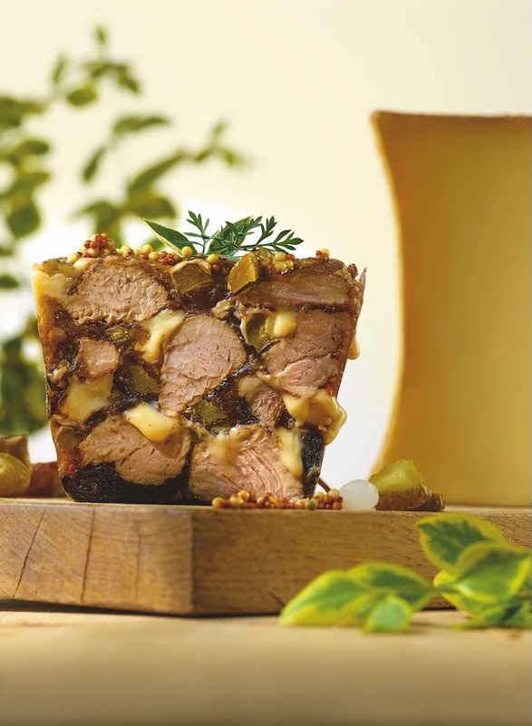 recette de Terrine de joues de porc au Beaufort