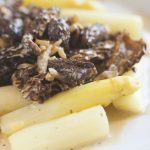 Asperges blanches d’Alsace et morilles