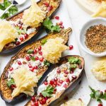 Aubergines rôties façon méditerranéenne