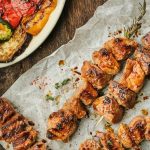 Brochettes d’agneau au piment d’Espelette