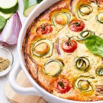Clafoutis salé aux légumes d’été