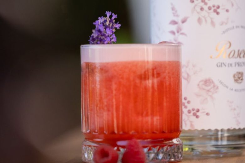 Cocktails gin Roseline