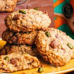 Cookies avoine pistaches chocolat