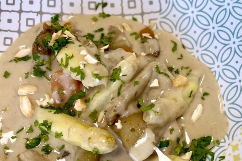 Curry d’asperges blanches