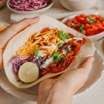 Fajitas aux poivrons et pickles