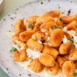 Gnocchi au chorizo à la crème de Comté