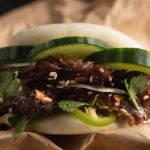 Gua bao à l’agneau caramélisé