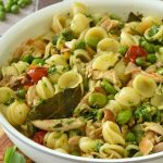 Effiloché de lapin aux orecchiette