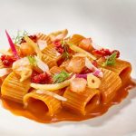 Mezzati à la bisque de crevettes
