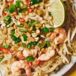 Pad Thaï bio au Sriracha