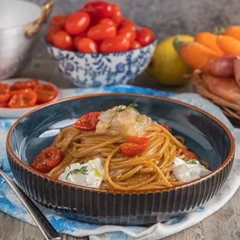 recette de Linguine à la crème de langoustines