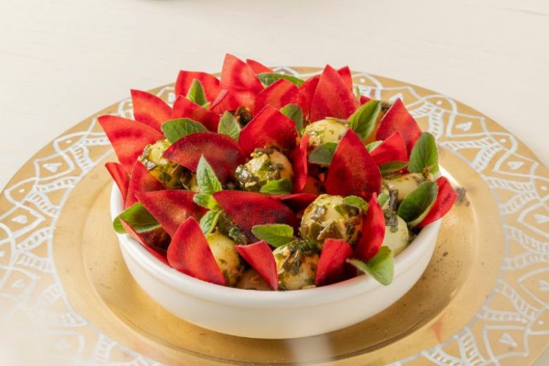 Salade de pommes de terre Bollywood