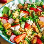 Salade tiède de mini coquilles