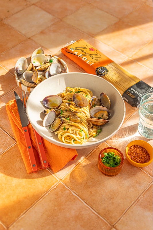 recette de Spaghetti alle vongole