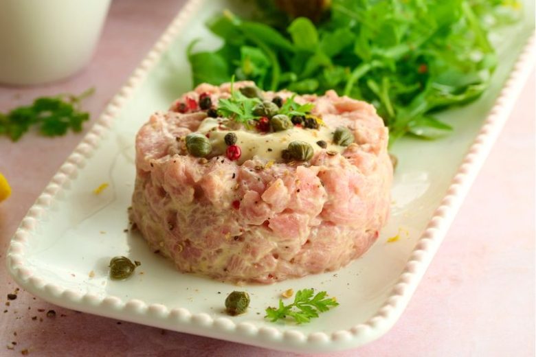 Tartare de veau vitello tonnato
