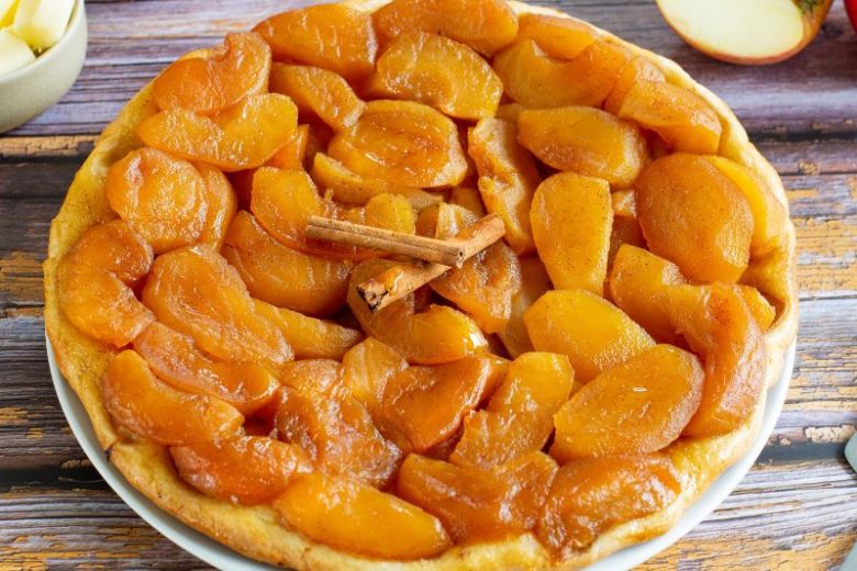 Tatin de pommes au beurre salé