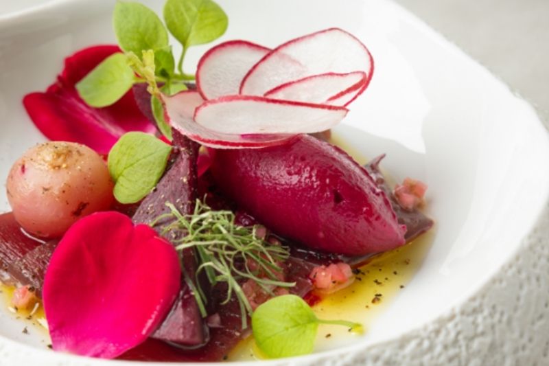 Thon rouge façon carpaccio