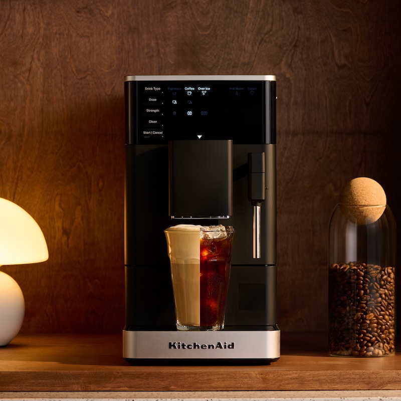 Machines expresso compactes compactes avec fonction café glacé KitchenAid