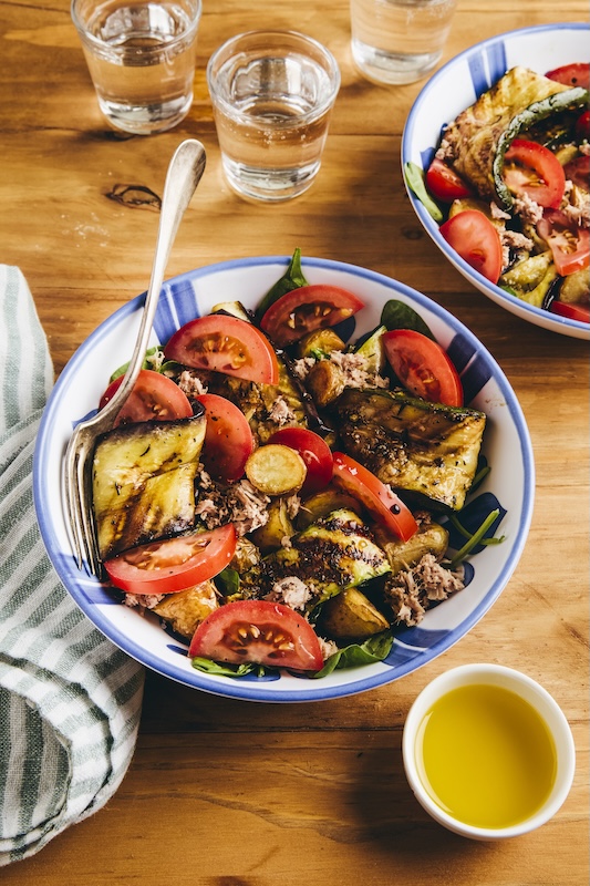 recette de Salade fraîcheur à l’huile d’olive