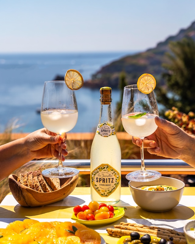 Spritz Citron & Basilic Les Jamelles