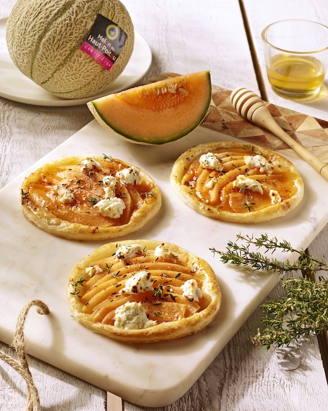 recette de Tarte fine chèvre miel